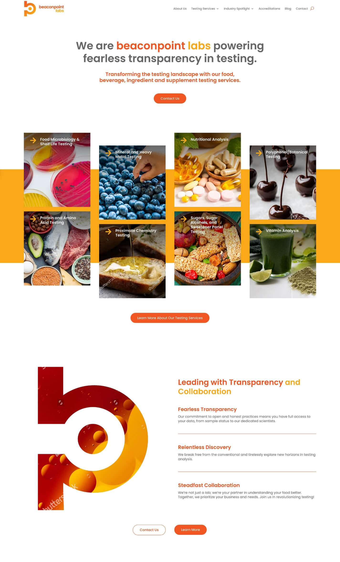 BPL-home-page-design-1 Homepage design for scientific laboratory